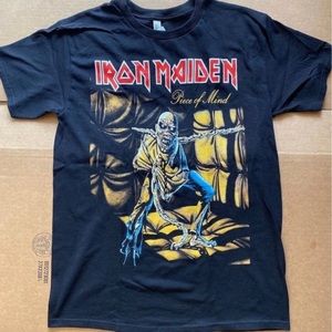 Deadstock Iron Maiden Piece of Mind Graphic Tee